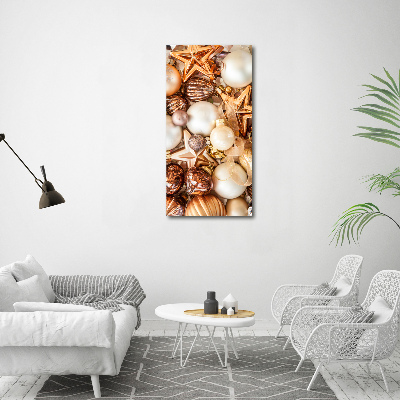 Stampa quadro su tela verticale Decorazioni natalizie