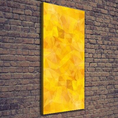 Quadro su tela canvas verticale Triangoli astratti