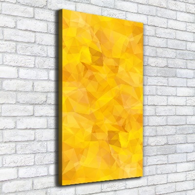 Quadro su tela canvas verticale Triangoli astratti