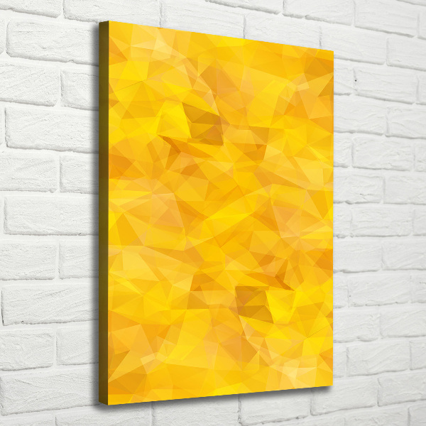 Quadro su tela canvas verticale Triangoli astratti