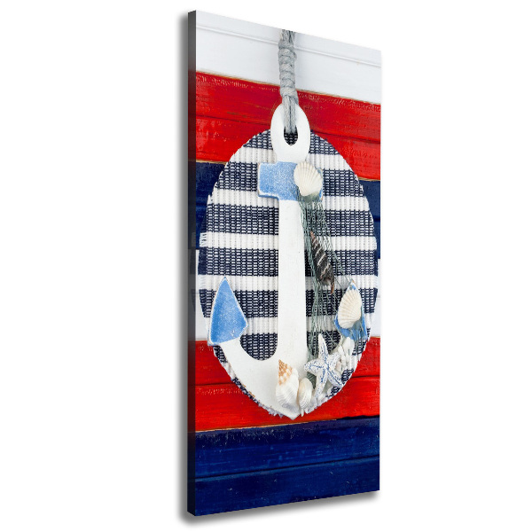 Stampa quadro su tela verticale Ancorare