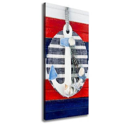 Stampa quadro su tela verticale Ancorare