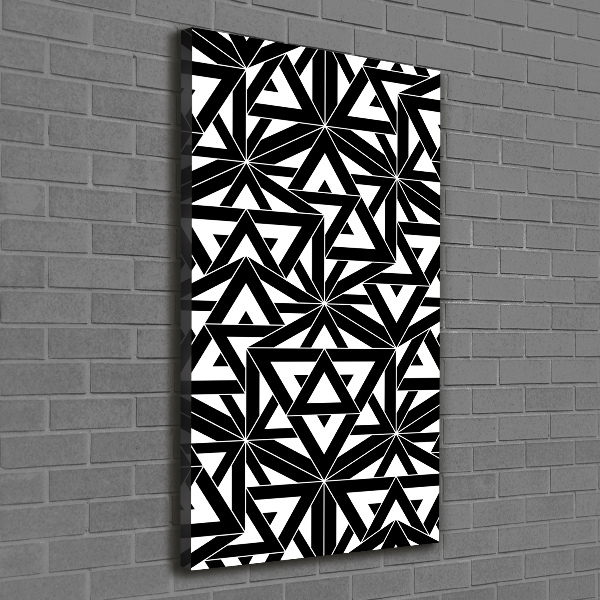 Quadro su tela canvas verticale Sfondo geometrico