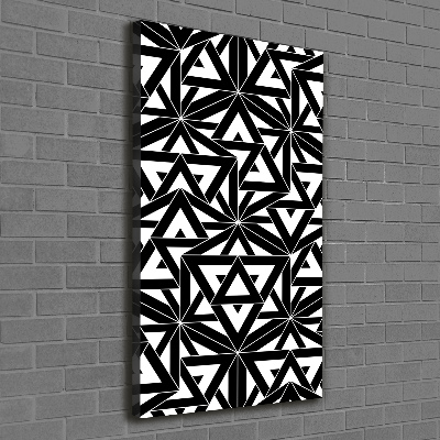 Quadro su tela canvas verticale Sfondo geometrico