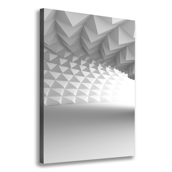 Quadro foto su tela verticale Tunnel astratto