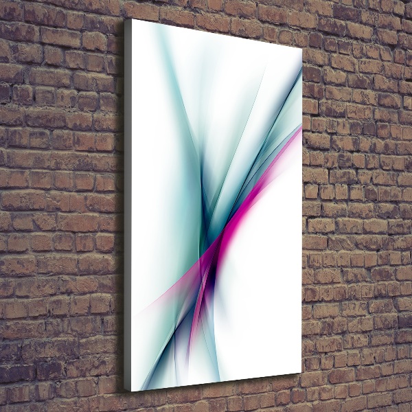 Stampa quadro su tela verticale Onde astratte