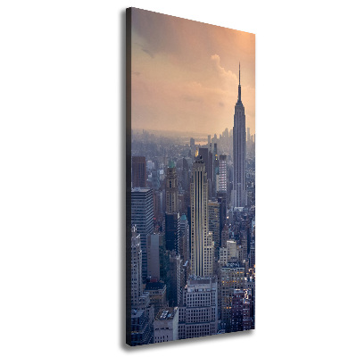 Quadro su tela canvas verticale Manhattan, New York