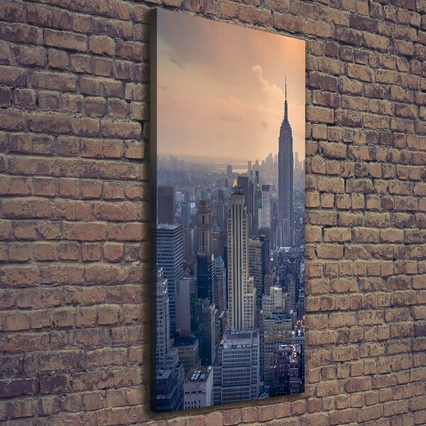 Quadro su tela canvas verticale Manhattan, New York
