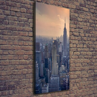 Quadro su tela canvas verticale Manhattan, New York