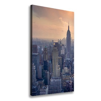 Quadro su tela canvas verticale Manhattan, New York