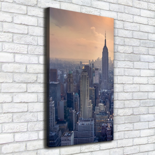 Quadro su tela canvas verticale Manhattan, New York