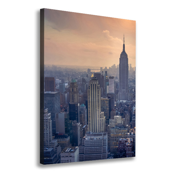 Quadro su tela canvas verticale Manhattan, New York