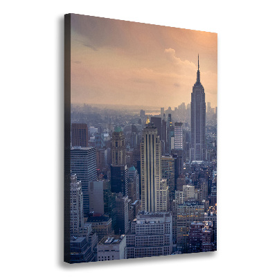 Quadro su tela canvas verticale Manhattan, New York