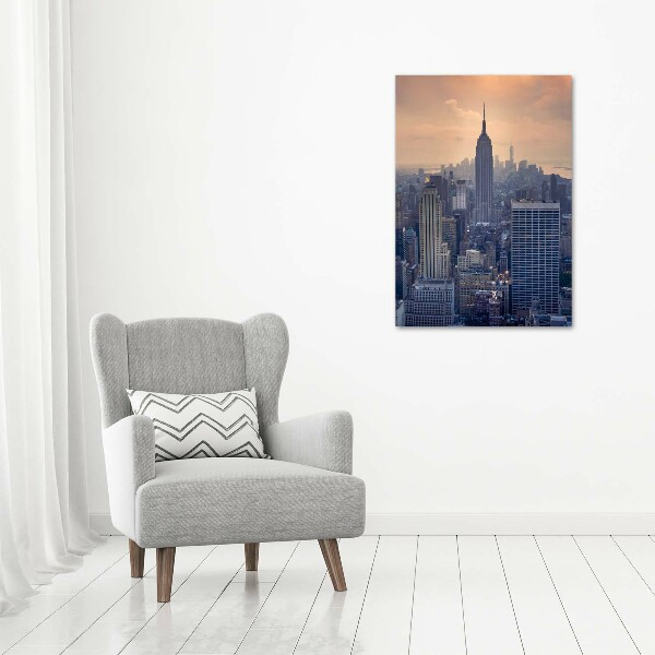 Quadro su tela canvas verticale Manhattan, New York