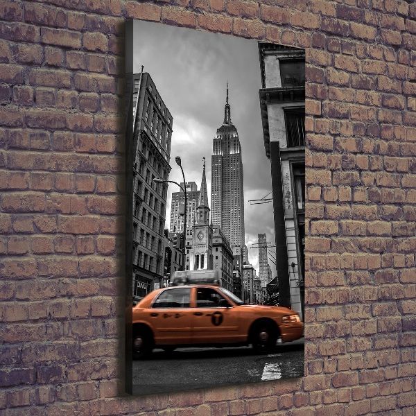 Stampa quadro su tela verticale New York