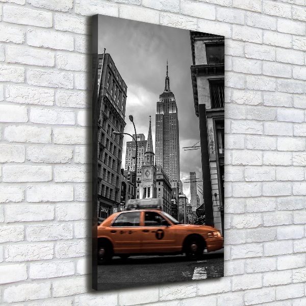 Stampa quadro su tela verticale New York