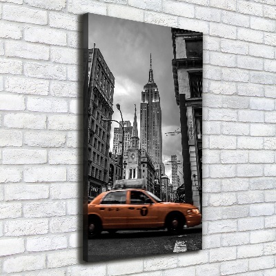 Stampa quadro su tela verticale New York