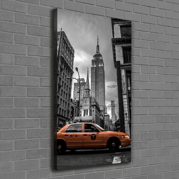 Stampa quadro su tela verticale New York