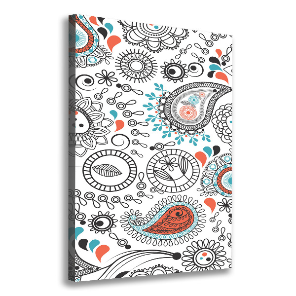 Quadro su tela canvas verticale Ornamenti