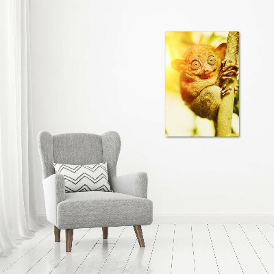 Quadro su tela canvas verticale Tarsio fantasma