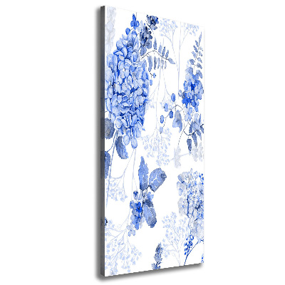 Stampa quadro su tela verticale Senza