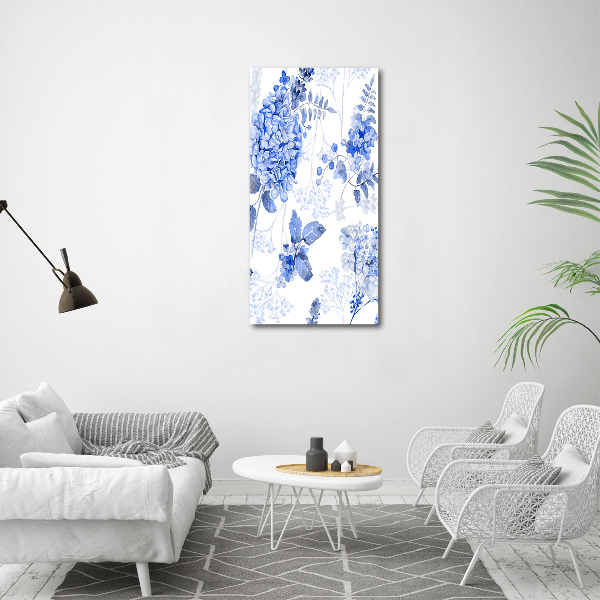 Stampa quadro su tela verticale Senza