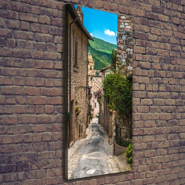 Quadro foto su tela verticale Una strada affascinante