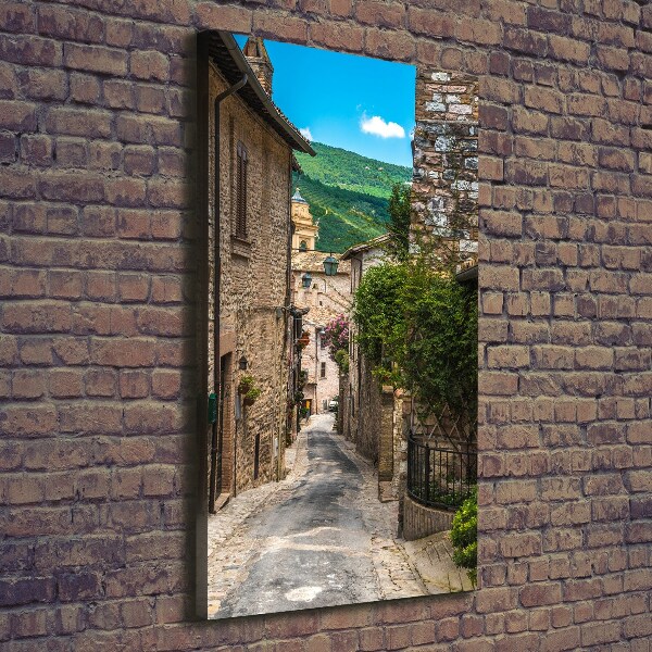 Quadro foto su tela verticale Una strada affascinante