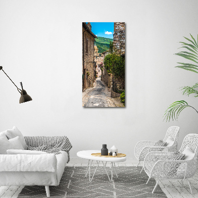 Quadro foto su tela verticale Una strada affascinante