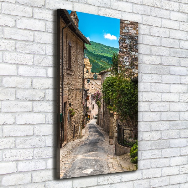 Quadro foto su tela verticale Una strada affascinante