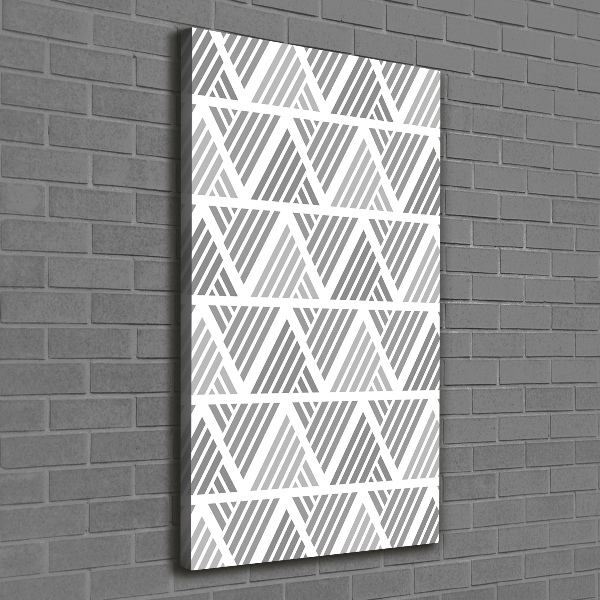 Quadro su tela canvas verticale Sfondo geometrico