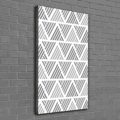 Quadro su tela canvas verticale Sfondo geometrico