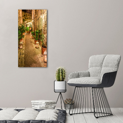 Quadro foto su tela verticale Umbria Italia