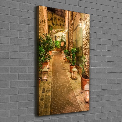 Quadro foto su tela verticale Umbria Italia
