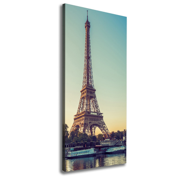 Quadro su tela canvas verticale Torre Eiffel Parigi