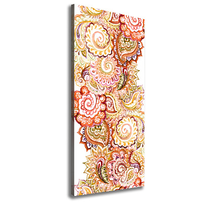 Stampa quadro su tela verticale Ornamenti
