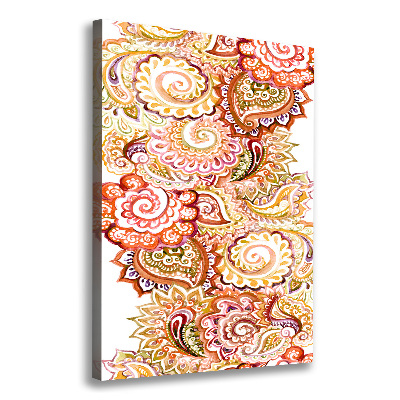 Stampa quadro su tela verticale Ornamenti