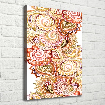 Stampa quadro su tela verticale Ornamenti