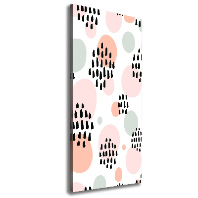 Quadro foto su tela verticale Sfondo astratto