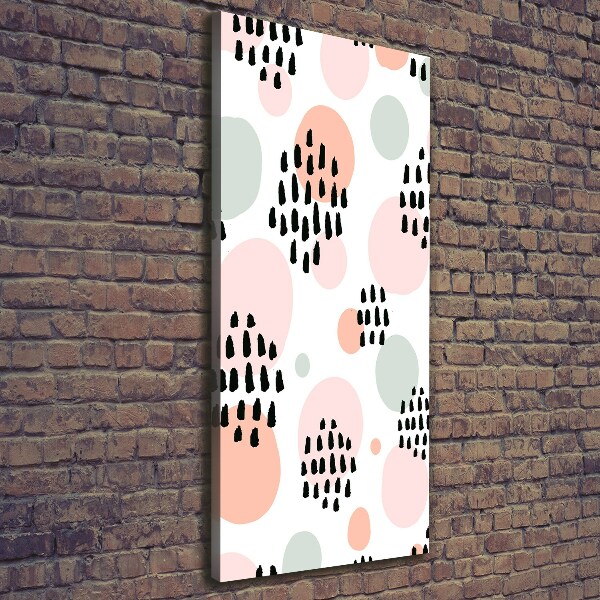 Quadro foto su tela verticale Sfondo astratto