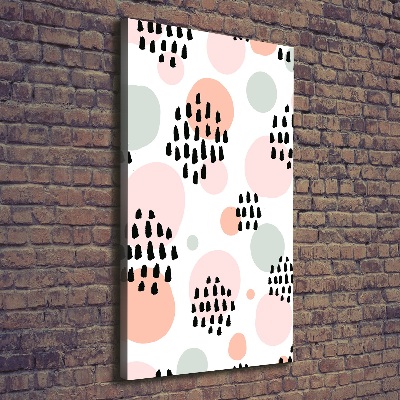 Quadro foto su tela verticale Sfondo astratto