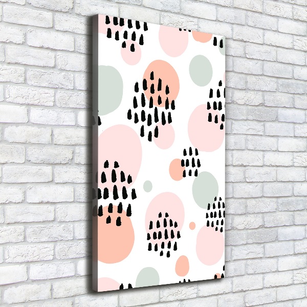 Quadro foto su tela verticale Sfondo astratto