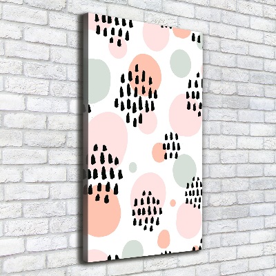 Quadro foto su tela verticale Sfondo astratto