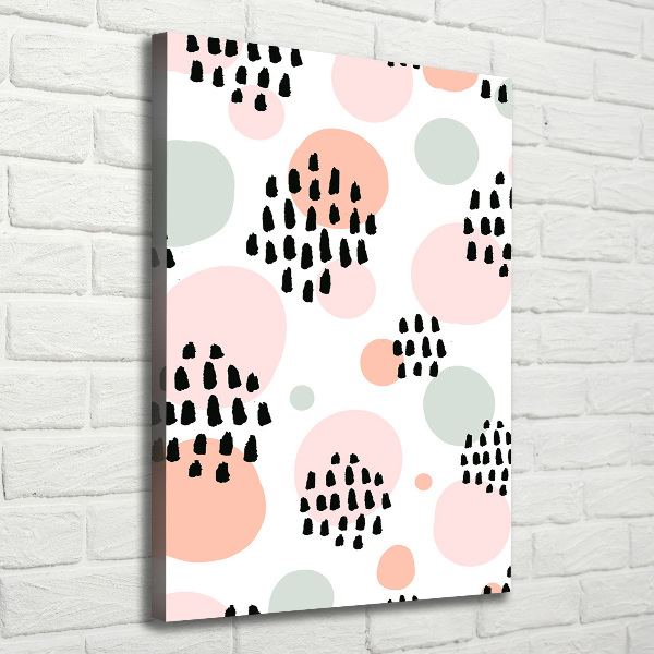 Quadro foto su tela verticale Sfondo astratto