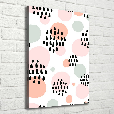 Quadro foto su tela verticale Sfondo astratto