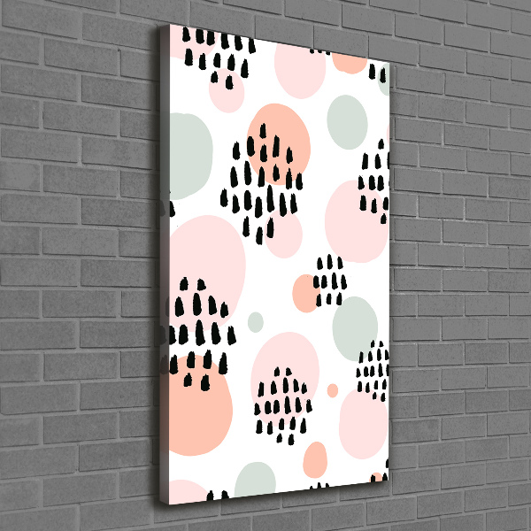 Quadro foto su tela verticale Sfondo astratto