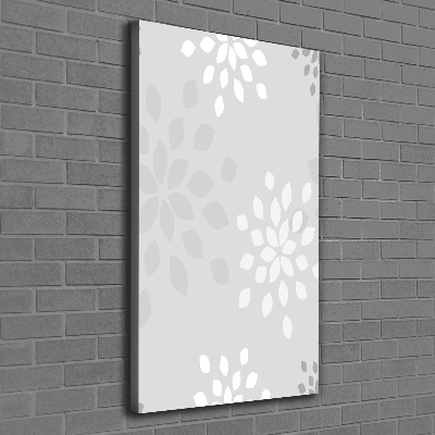 Stampa quadro su tela verticale Motivo floreale
