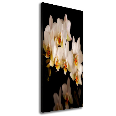 Quadro su tela canvas verticale Orchidea