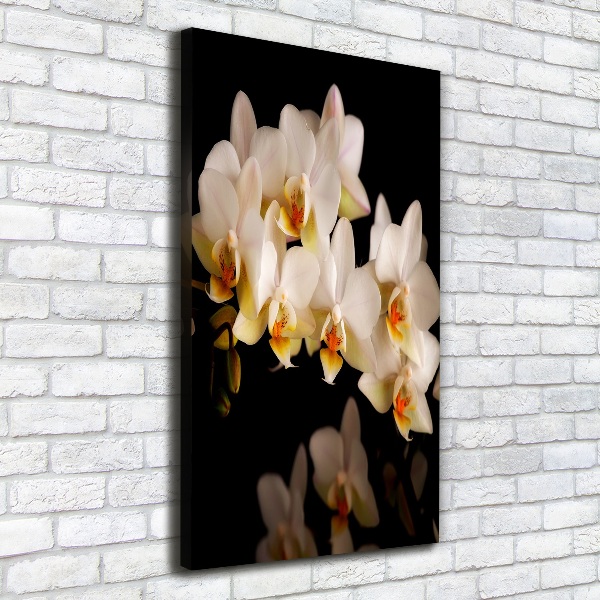 Quadro su tela canvas verticale Orchidea