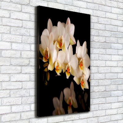 Quadro su tela canvas verticale Orchidea